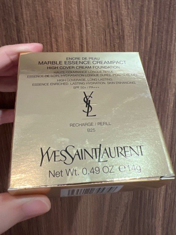 YSL Marble Essence Creampact Refill, Beauty & Personal Care, Face ...