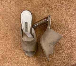 Zara Heels Suede