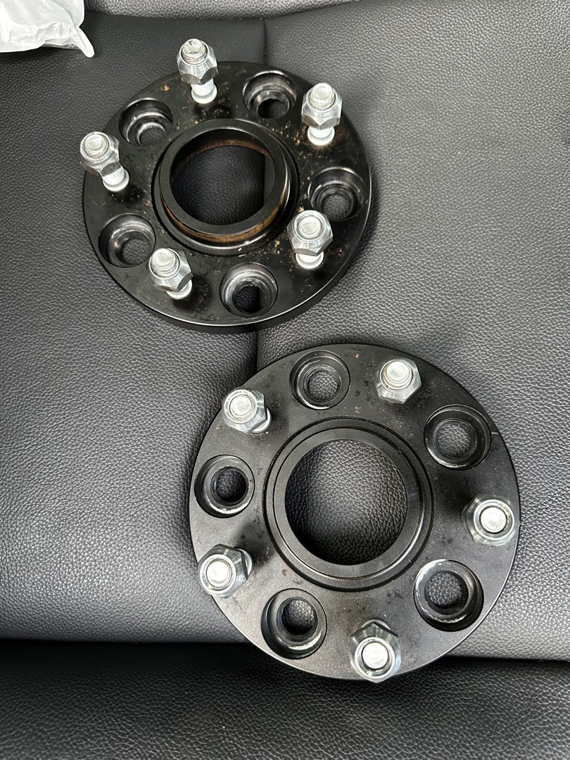 15mm Spacers, Car Accessories, Tyres & Rims on Carousell