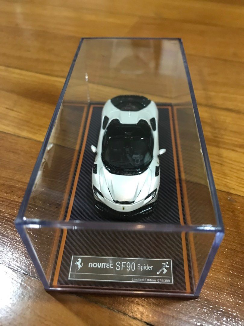 Ferrari SF90 Spider Rossa 1:64 &ndash; Modellino Pressofuso MJ &ndash; Auto Da Collezione E Regalo