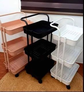 3 LAYER TROLLEY CART