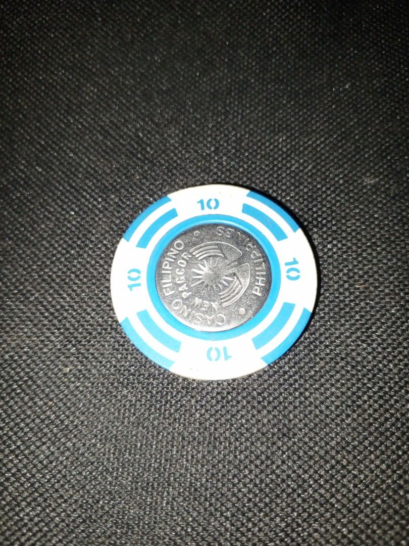 5 PCs set casino Filipino chips on Carousell