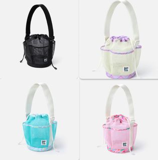 Korean water sports brand Barrel mesh shower tote bag 8L for water activities, swimming pool, beach, swimming, breathable, mesh bag, four colors63017328515074115
