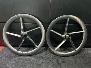 實體單車店 全新Birdy 鳥雀專用 SUNCORD 406 5柱碟剎碳纖維輪組