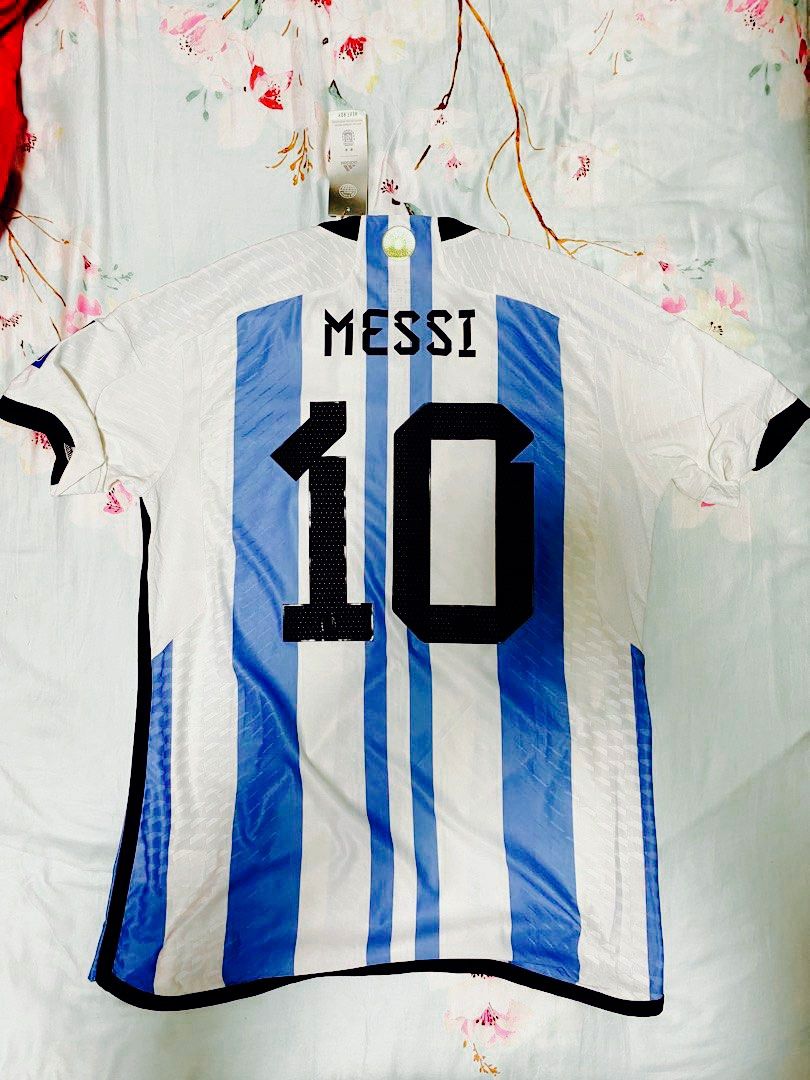 Messi Argentina 2020 2021 2022 FINALISSIMA PLAYER ISSUE Heat.Rdy Home –  foreversoccerjerseys