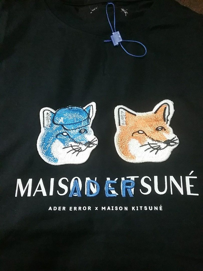 Ader Error Maison Kitsune, Men's Fashion, Tops & Sets