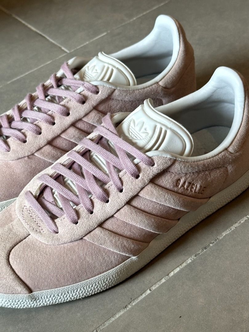 ADIDAS Gazelle Stitch u0026 Turn - Pink, Women's Fashion, Footwear, Sneakers on  Carousell