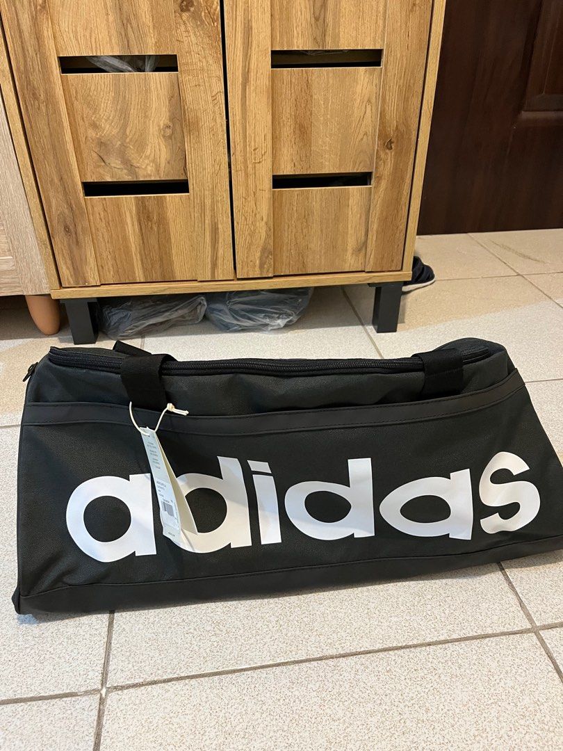 Adidas Linear Duffle Bag Medium, Men's Fashion, Bags, Backpacks on