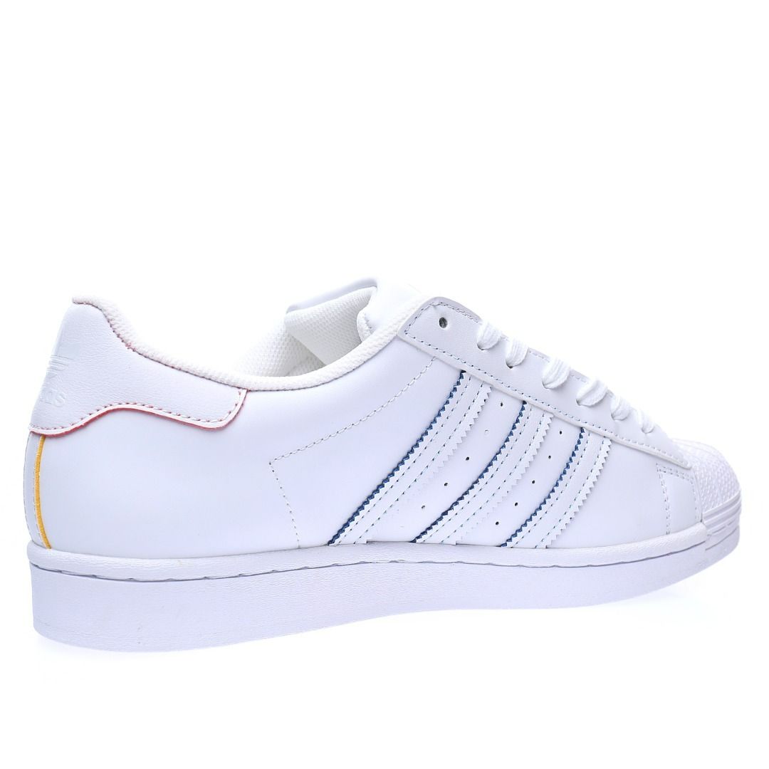 Adidas superstar pink multicolor cheap