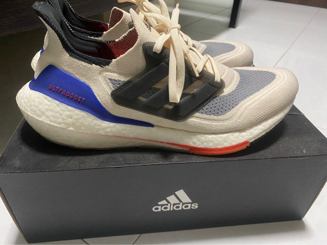 Ultra boost white carbon on sale