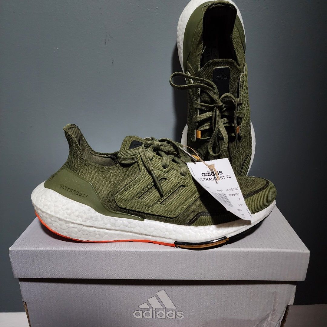 Ultra boost army green clearance