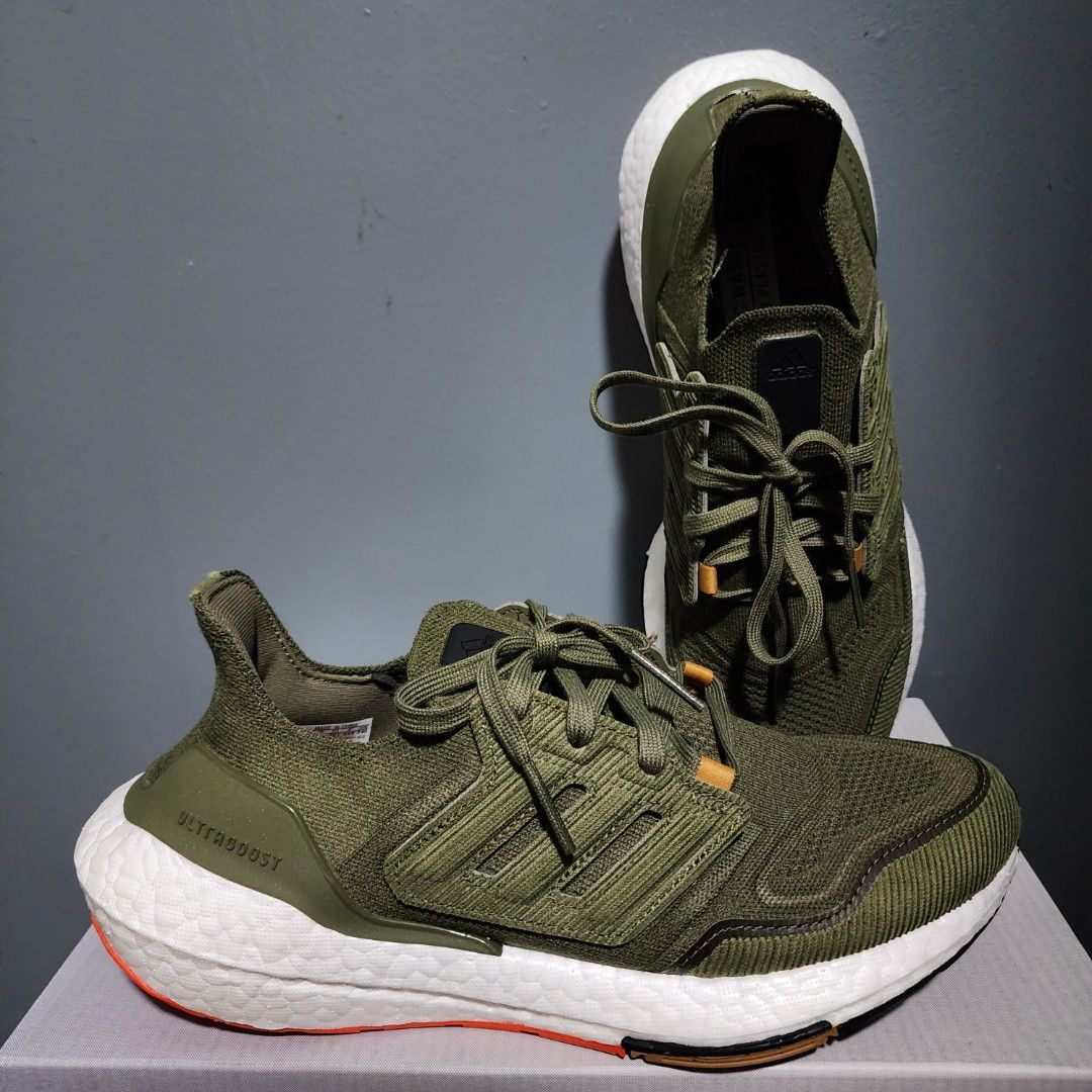 Adidas ultra boost olive hot sale green womens