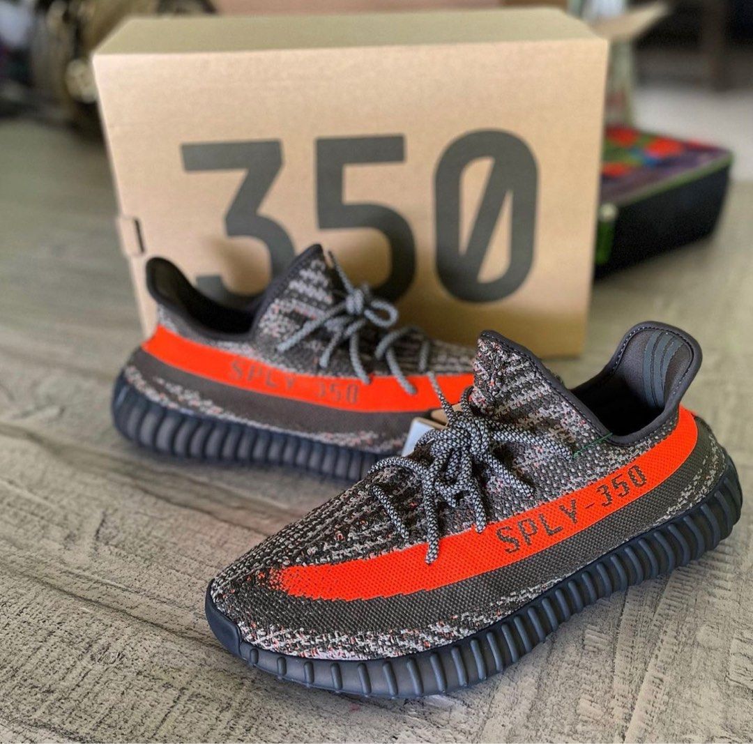 Adidas Yeezy Boost 350 V2 Carbon Beluga, Men's Fashion, Footwear, Sneakers  on Carousell