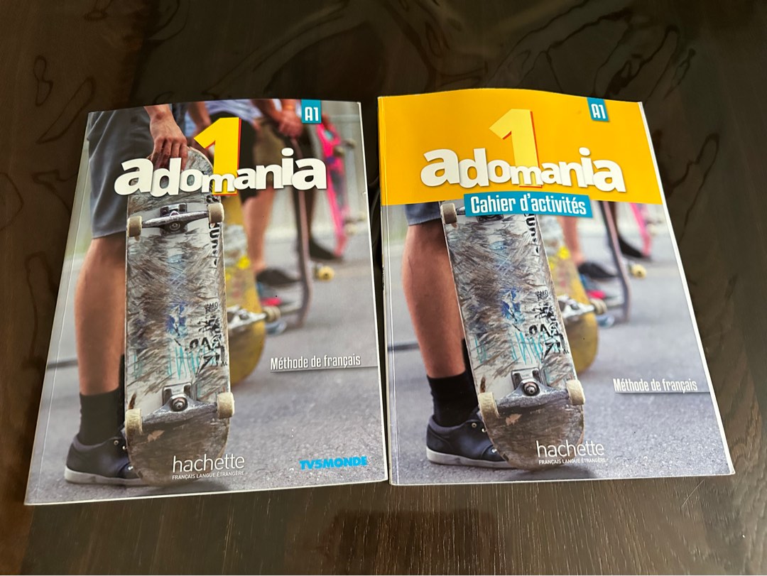 Adomania 1 French text and workbooks, Hobbies & Toys, Books & Magazines ...