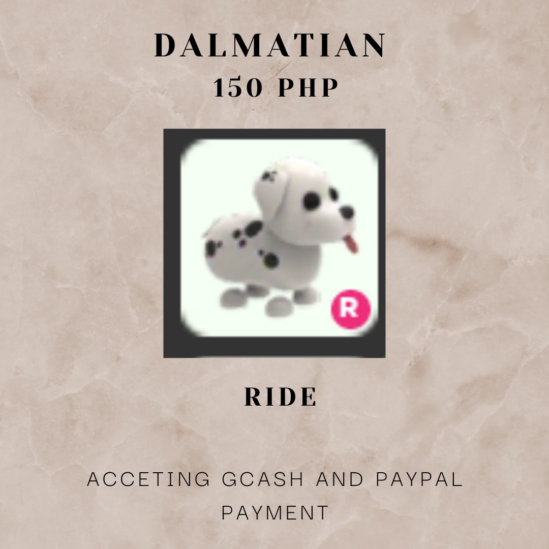 Adopt Me Pets Dalmatian on Carousell