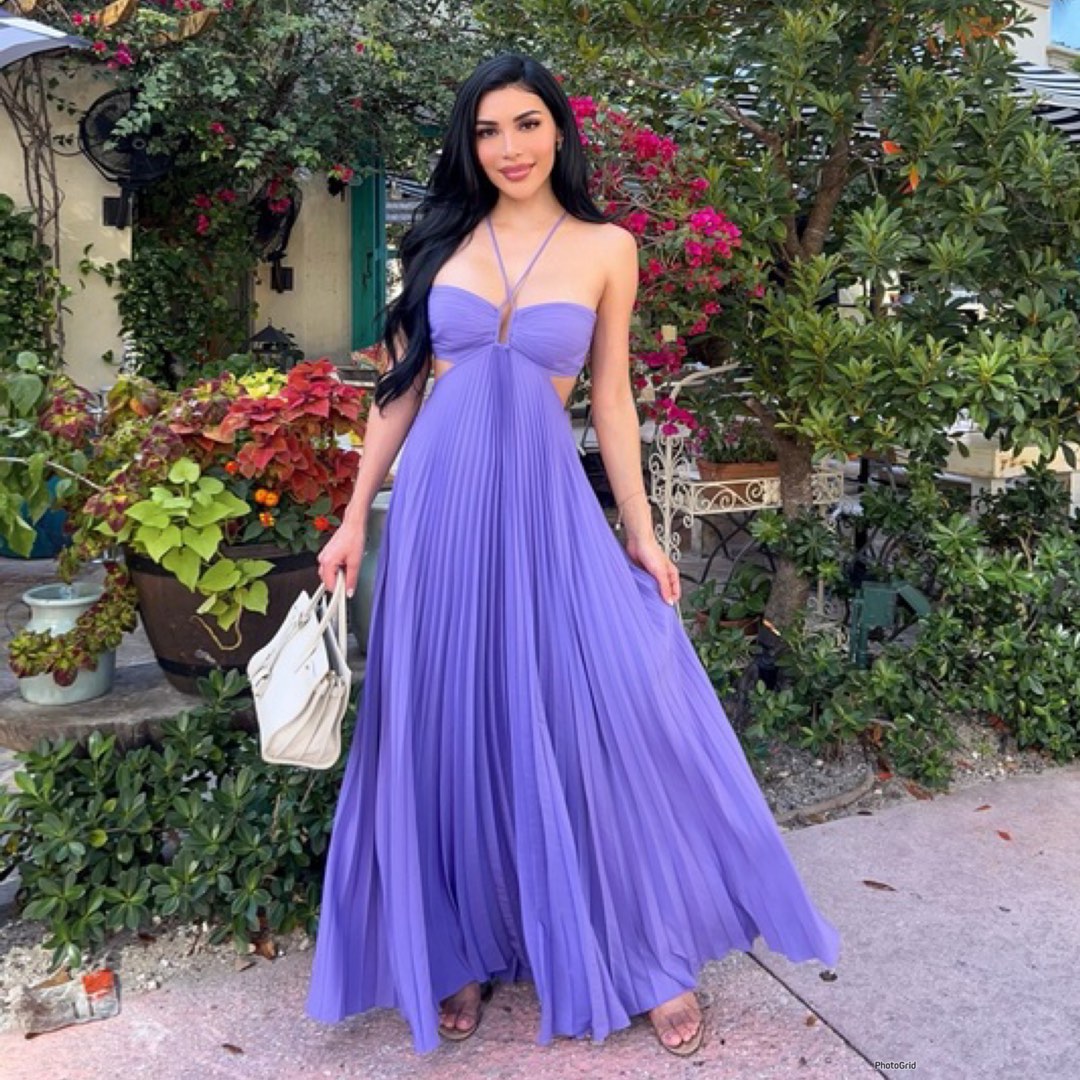 Alc purple dress top