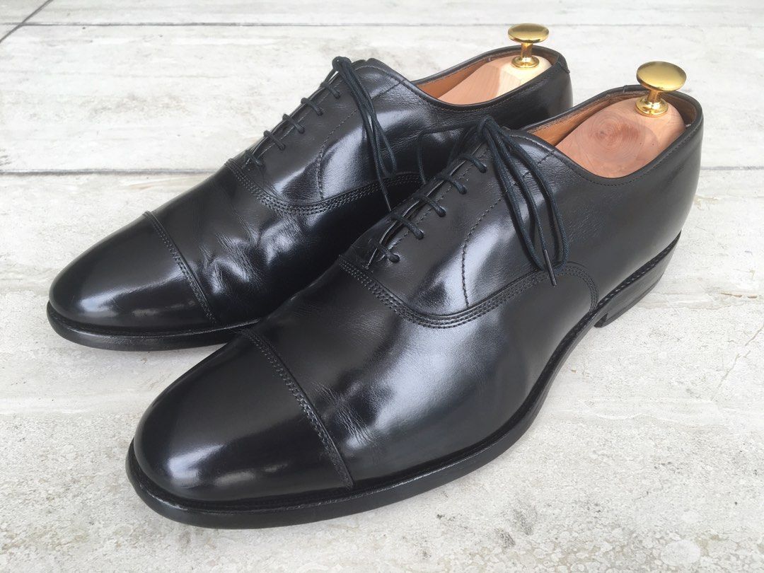 Allen edmonds black cap toe on sale