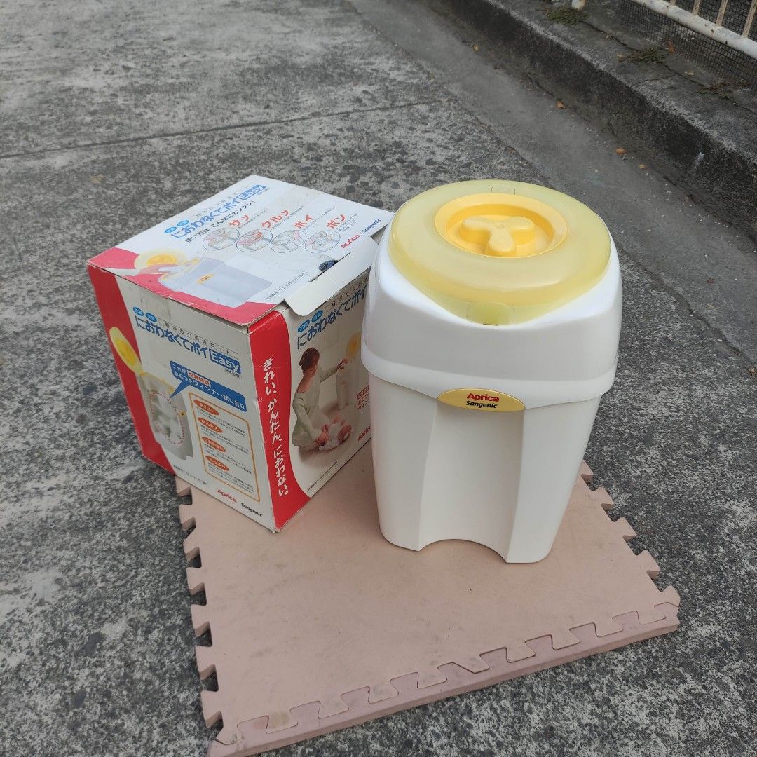 Aprica Diaper Bin Japan, Babies & Kids, Infant Playtime on Carousell