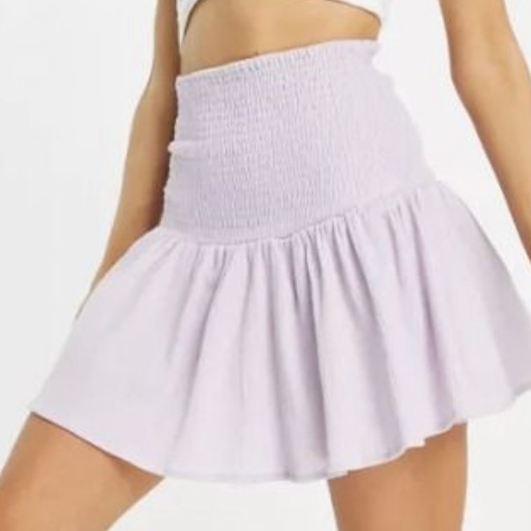 Elastic waist skirt sales asos