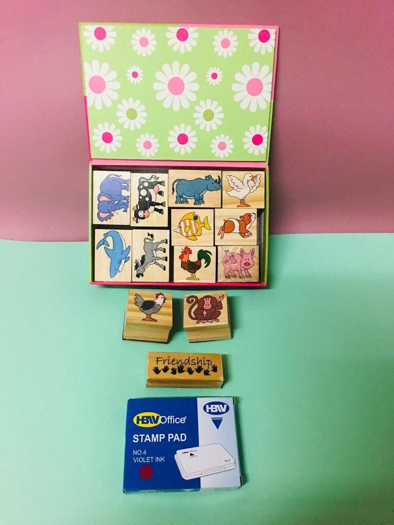 Assorted Animals Rubber Stamp Set (Category: Craft Supplies & Tools) located in Taguig. Submitted by Bloomscorner1 (Listing ID 1235063718, Image 1). Description: .