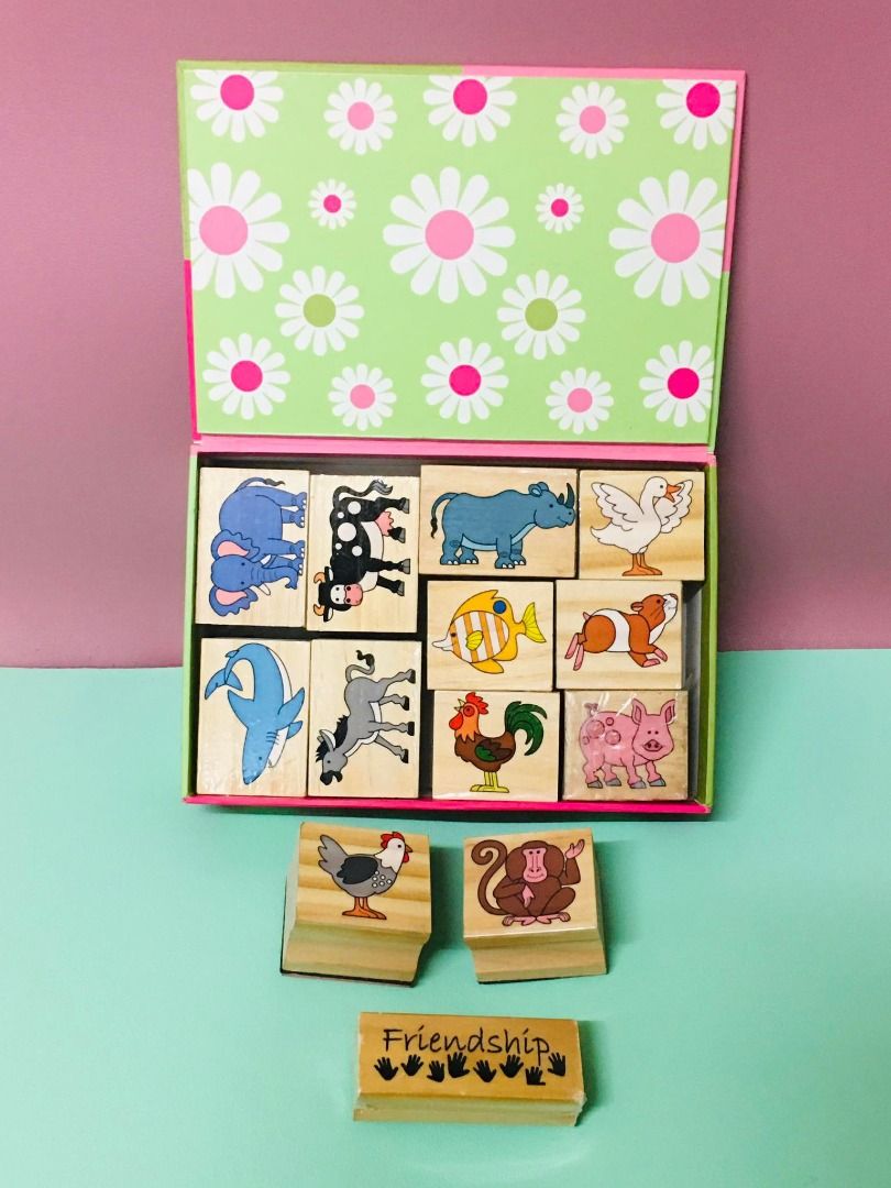 Assorted Animals Rubber Stamp Set (Category: Craft Supplies & Tools) located in Taguig. Submitted by Bloomscorner1 (Listing ID 1235063718, Image 2). Description: .