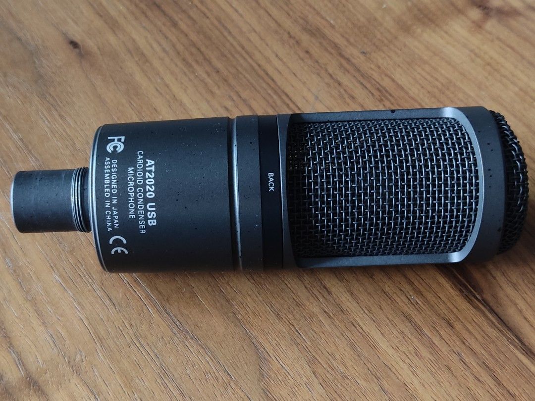Audio technica at2020 usb at2020usb microphone , Audio, Microphones on ...