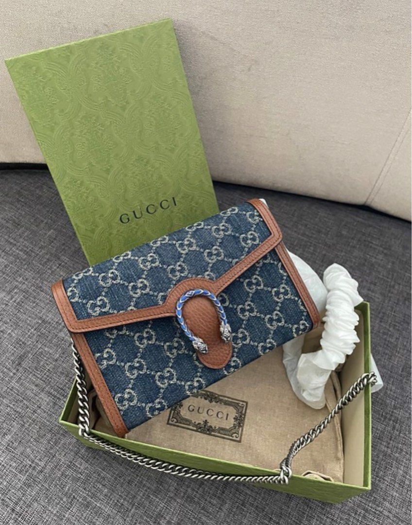 Gucci dionysus gg supreme mini chain shoulder bag 2025