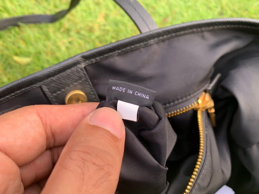 Prada bag made in china deals