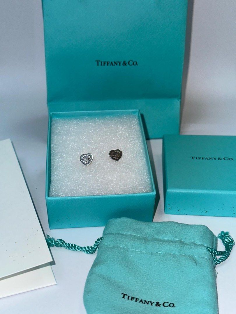 Tiffany tag new arrivals earrings