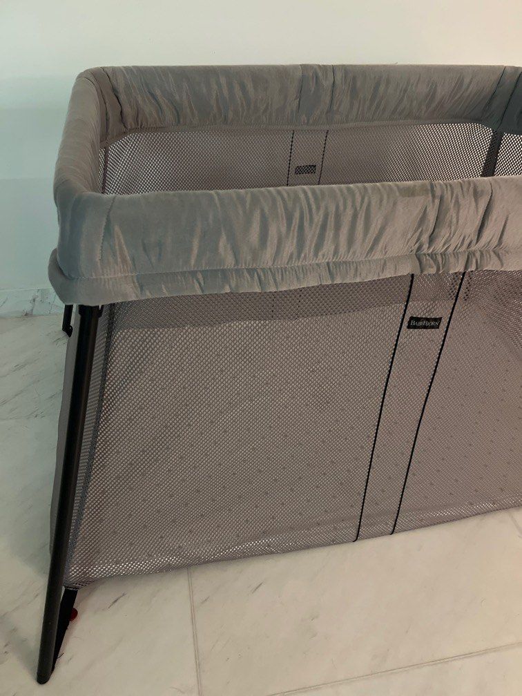 Baby Bjorn portable cot, Babies & Kids, Baby Nursery & Kids Furniture