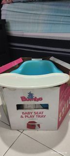 baby seat & play tray