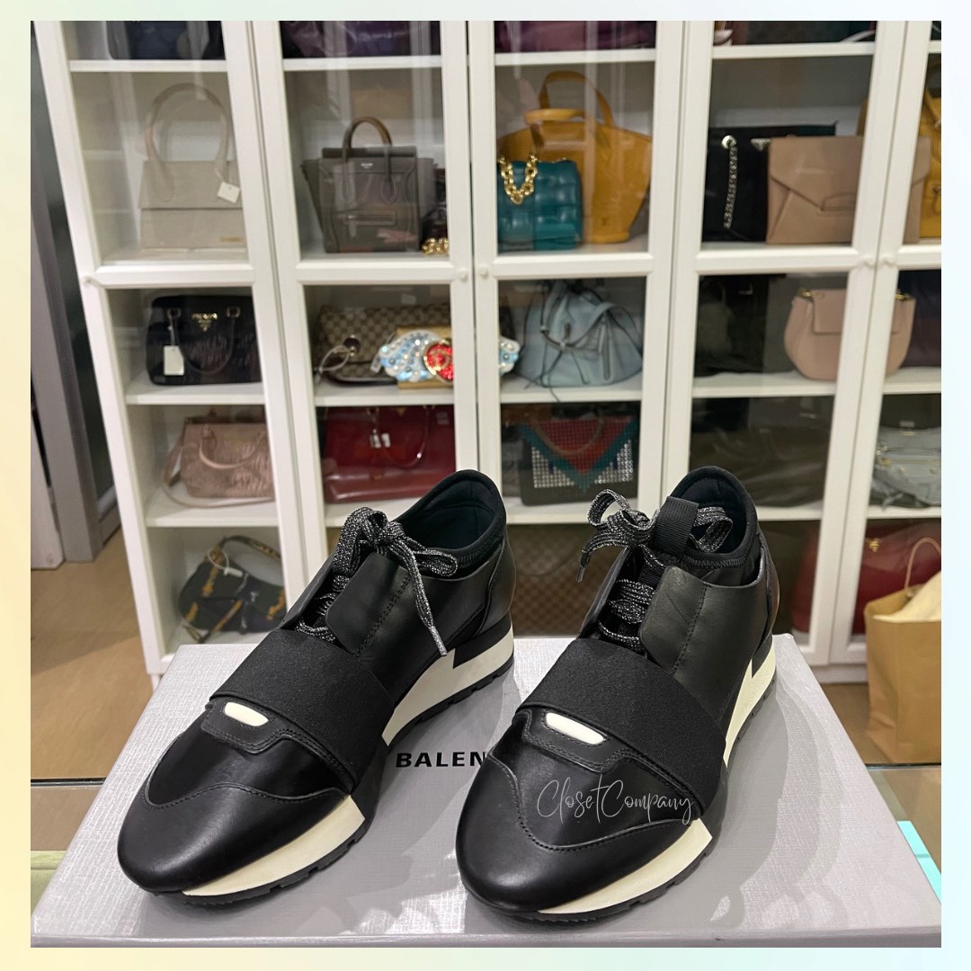 balenciaga arena high sneakers black