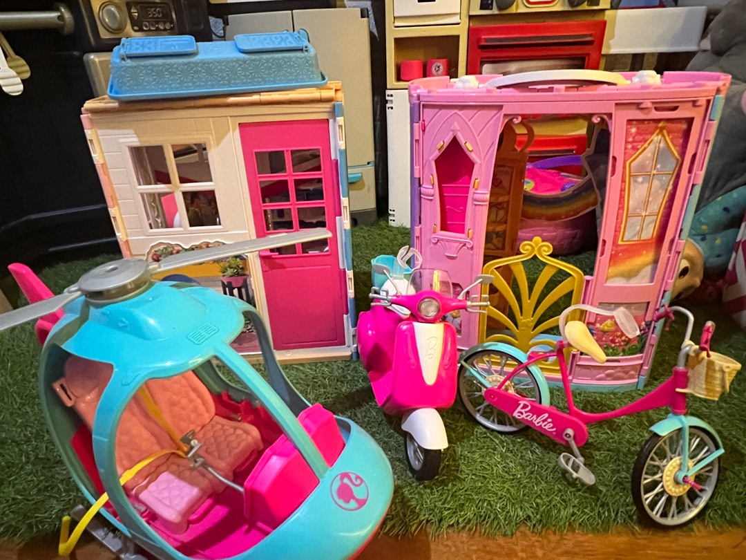 Barbie doll house collection on Carousell