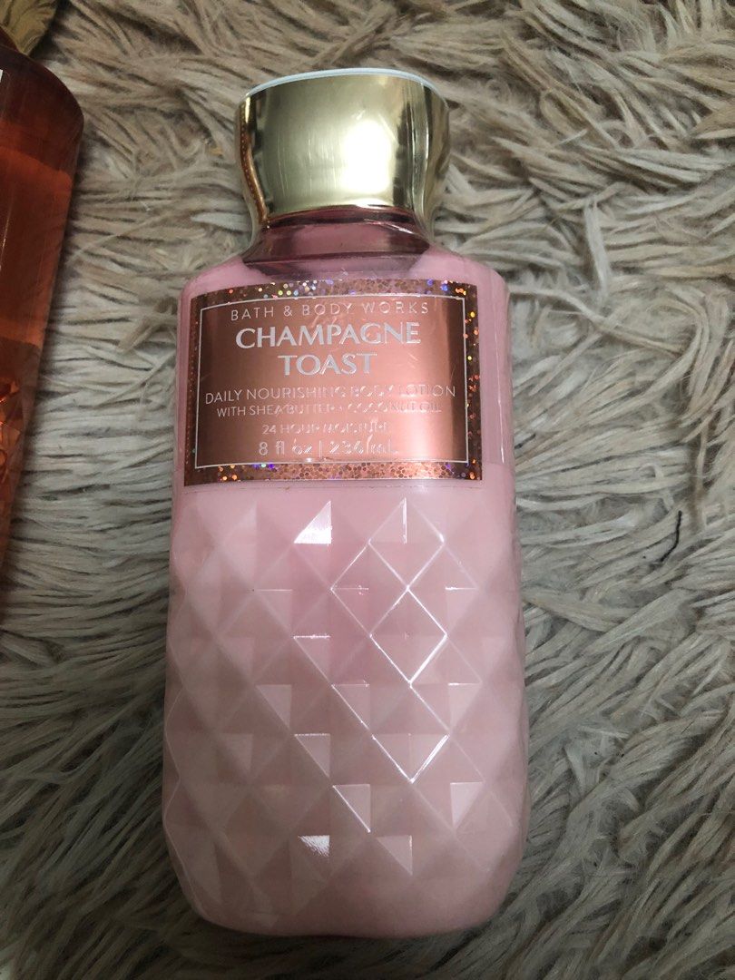 Bath & Body Works Champagne Toast Shower Gel + Daily Nourishing Lotion