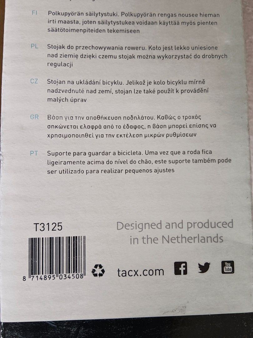 Bikestand Tacx T3125