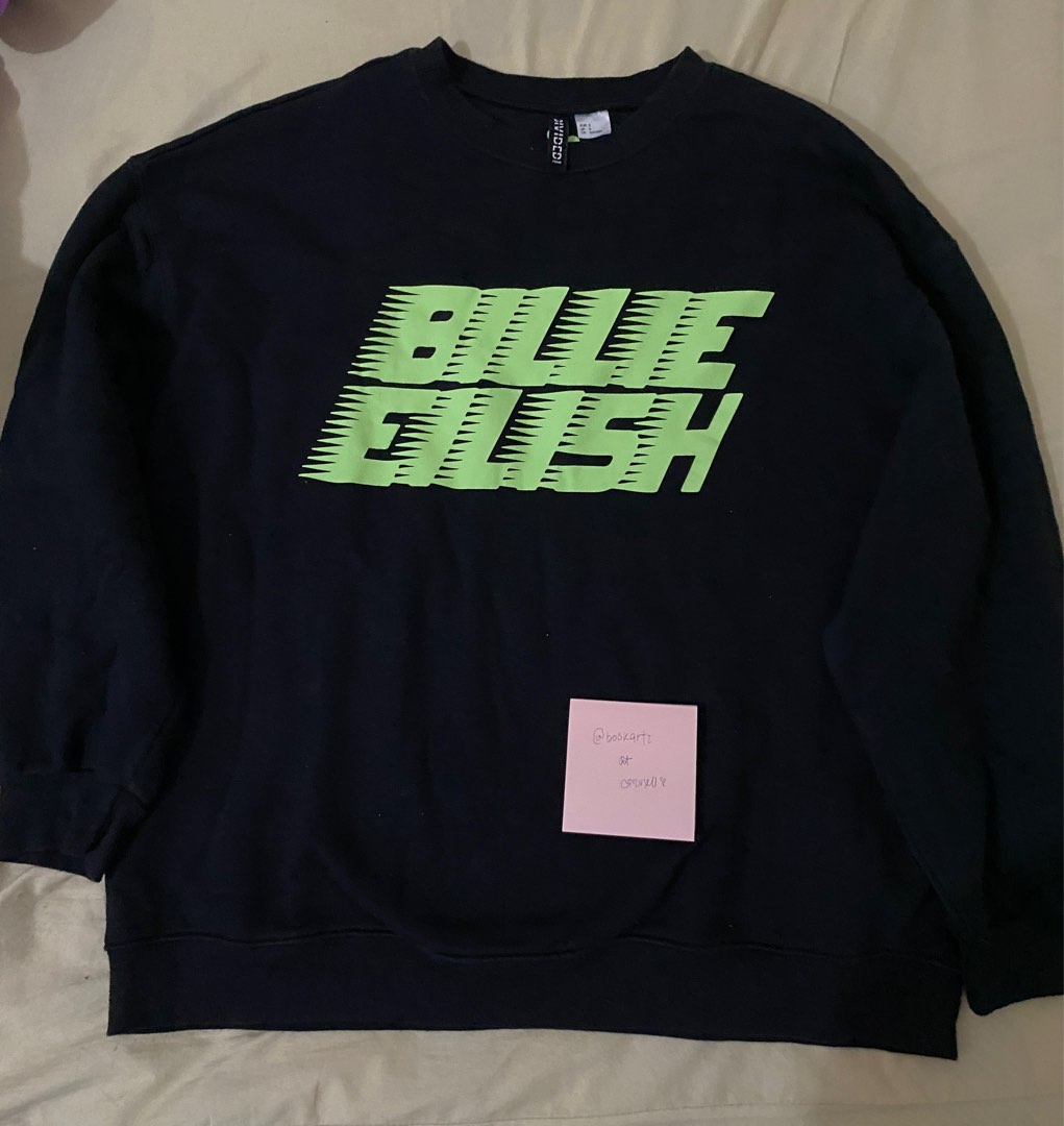Billie eilish green sweater top