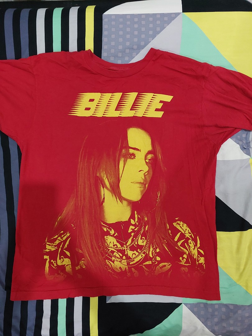 Billie Eilish Racer Logo Shirt Mens Fashion Tops And Sets Tshirts And Polo Shirts On Carousell 5413