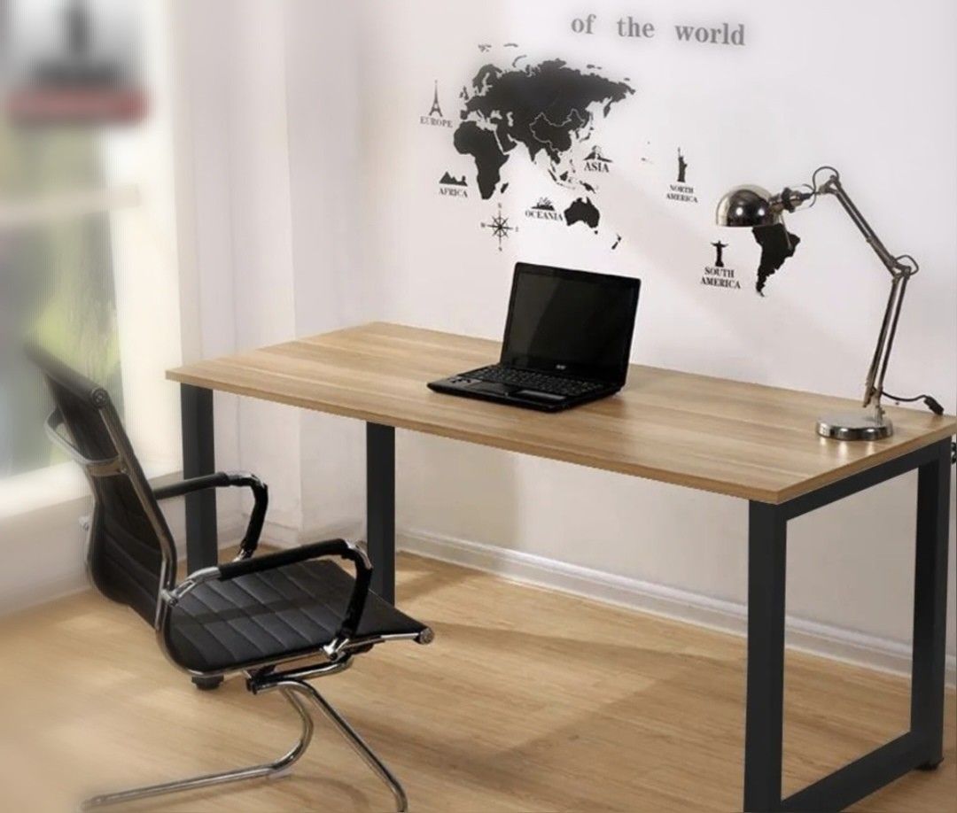 RYLEE 100cm Study Desk - BLACK