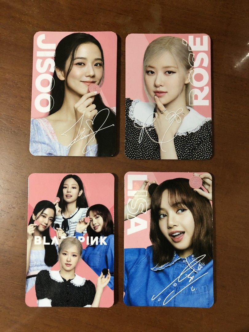 BLACKPINK THE GAME PHOTOCARDS FANMADE GRATIS