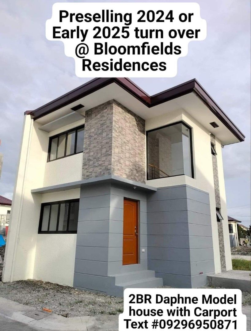 Bloomfields Residences Malolos (Category: House & Lot) located in Manila. Submitted by ysebizonlineshop (Listing ID 1235095119, Image 2). Description: BLOOMFIELDS RESIDENCES located in Brgy. Longos, Malolos, Bulacan 🏠DAPHNE MODEL🏠 2 Bedrooms 2 Toilet & Bath Lot Area: 80sqm Floor Area: 60 sqm 🏠MAGNOLIA MODEL🏠 3 Bedrooms 2 Toilet & Bath Garage Balcony Lot Area: 90sqm Floor Area: 85 sqm ✔For construction ✔Flood free ✔Secured and Affordable ✔Smal