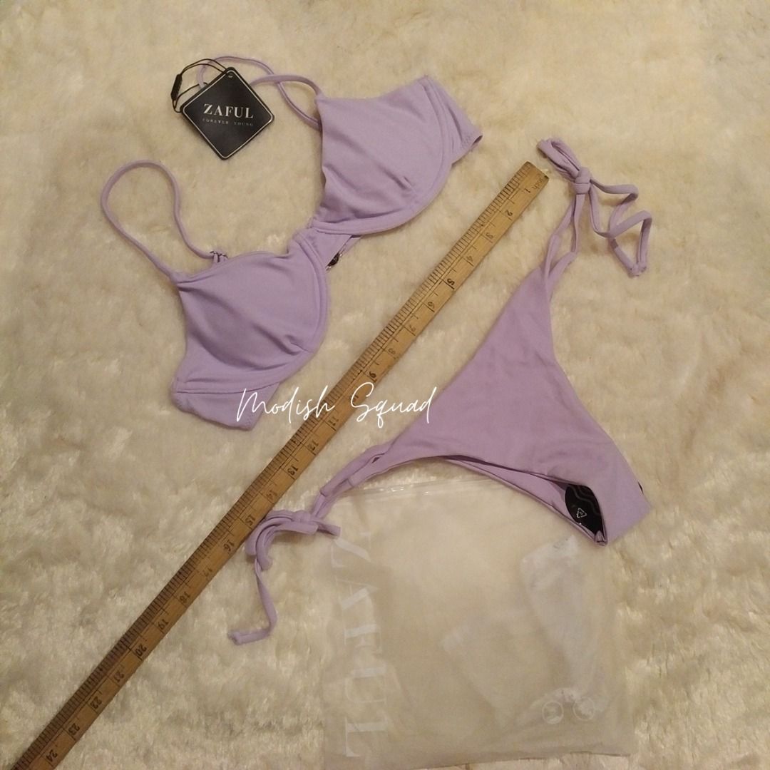 Bnew Sexy Swimsuit Skimpy Swimsuit Purple Swimsuit Purple Bikini Set Lavender Bikini Set Skimpy