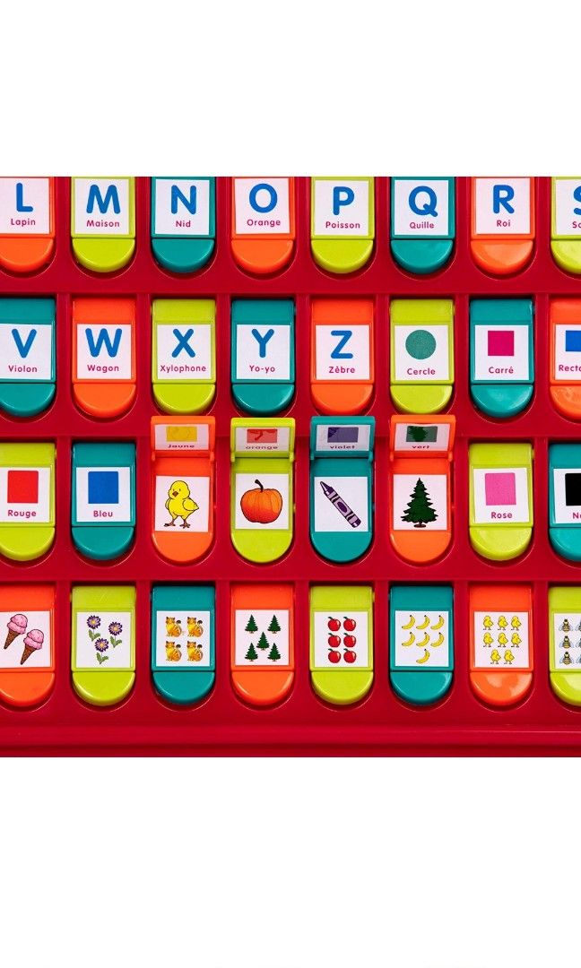 Bnib Battat Alphabet Peekaboo in French