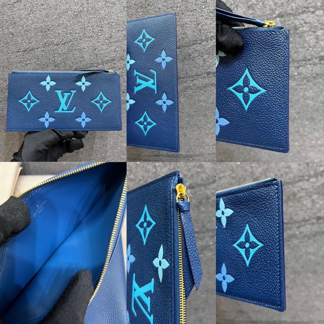 ❣️BNIB❣️Louis Vuitton Felicie Pochette Gradient Blue Monogram Empreinte