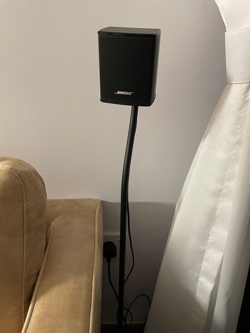 Bose surround speakers with stand, Audio, Soundbars, Speakers