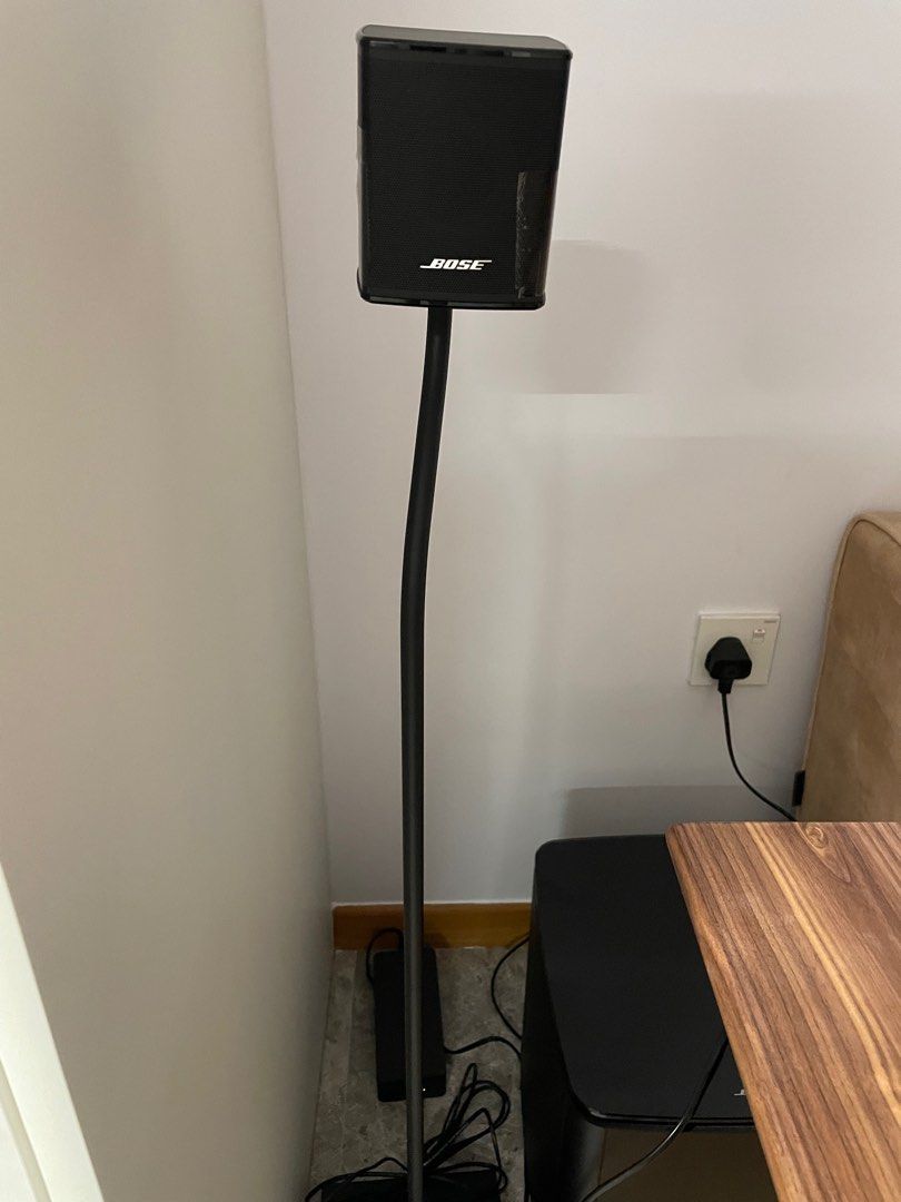 Bose surround speakers with stand, Audio, Soundbars, Speakers