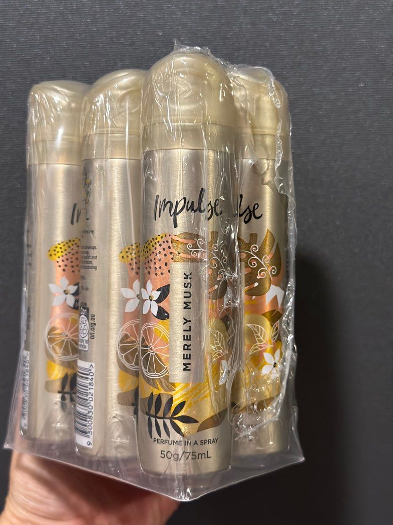 Impulse merely best sale musk body mist