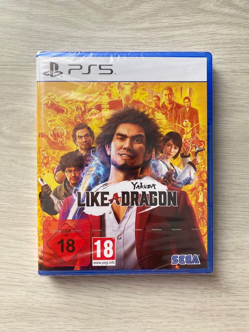 Brand NEW PS5 Games : Yakuza Like a Dragon