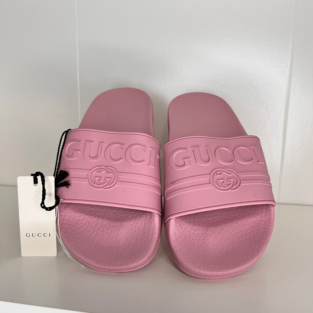 Brandnew Gucci Slides on Carousell