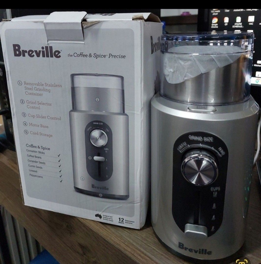 Breville coffee and spice grinder, TV & Home Appliances, Kitchen