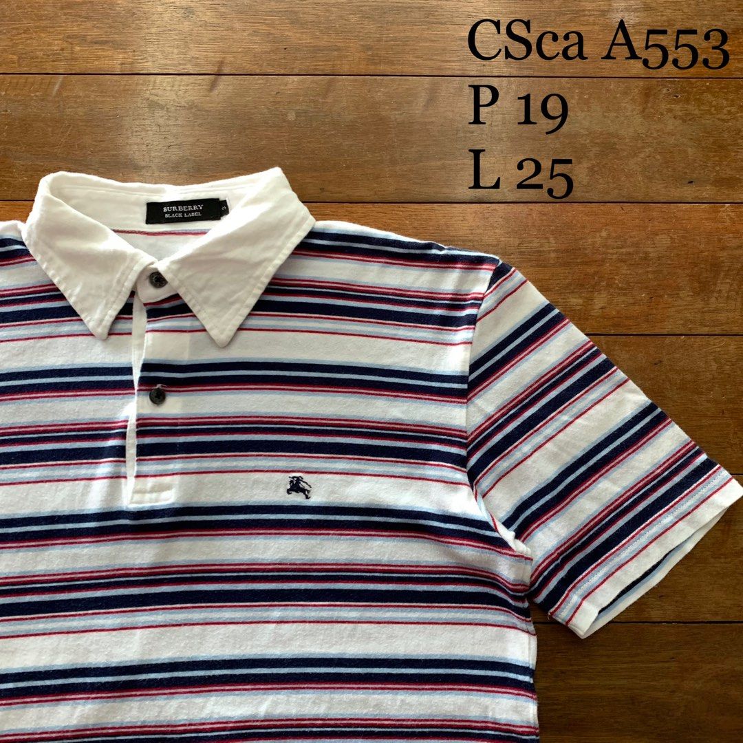 Burberry Black Label Collar Shirts Men s Fashion Tops Sets